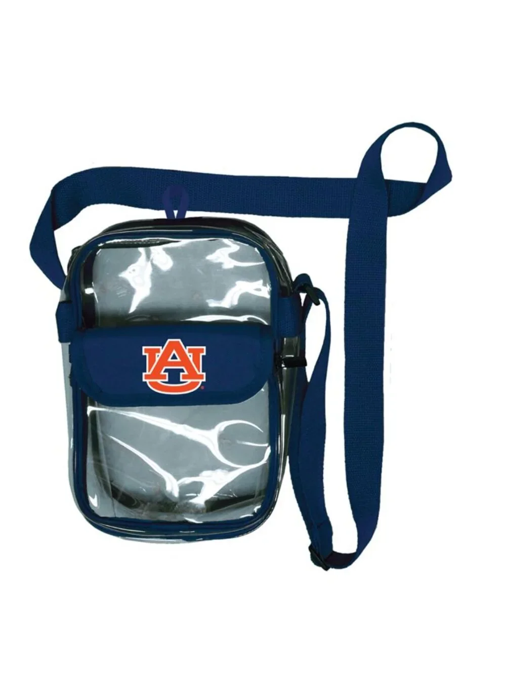 Clear Stadium Approved Crossbody Bag with Official Team Logo